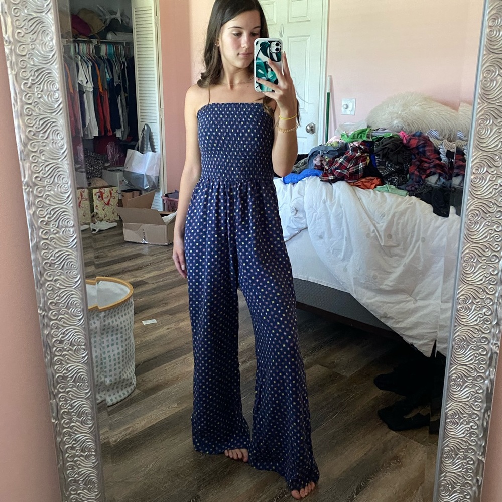 Navy Blue Jumper Hollister